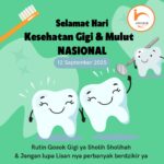 Memperingati Hari Kesehatan Gigi dan Mulut Nasional, Assyukur Istiqomah melaksanakan kegiatan gosok gigi bersama dan edukasi seputar kesehatan gigi