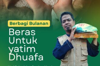 program berbagi beras, Berbagi Beras Bulanan untuk yatim, Dhuafa dan Janda yang kurang mampu