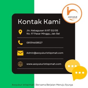hubungi kami assyukur istiqomah