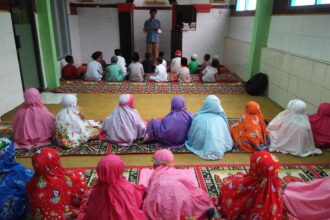 Santri Assyukur Istiqomah Senantiasa Sholat Maghrib Berjama'ah Sebelum Pulang