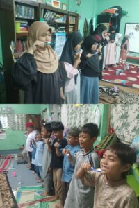 Memperingati Hari Kesehatan Gigi dan Mulut Nasional, Assyukur Istiqomah melaksanakan kegiatan gosok gigi bersama dan edukasi seputar kesehatan gigi