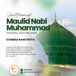 maulid nabi besar Muhammad Saw 1447 Hijriyah
