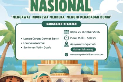 Assyukur Istiqomah akan mengadakan lomba memperingati hari santri Nasional 2025