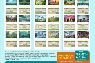 Kalender Islami tahun 2026