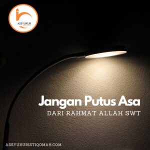 jangan putus asa