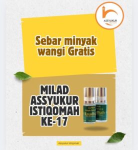 milad assyukur istiqomah ke 17