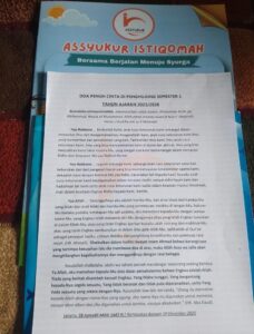 doa dipenghujung semester | Assyukur Istiqomah