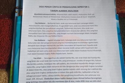 doa dipenghujung semester | Assyukur Istiqomah