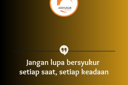Jangan memperlakukan Allah, sebagaimana anak kecil memperlakukan orang tua
